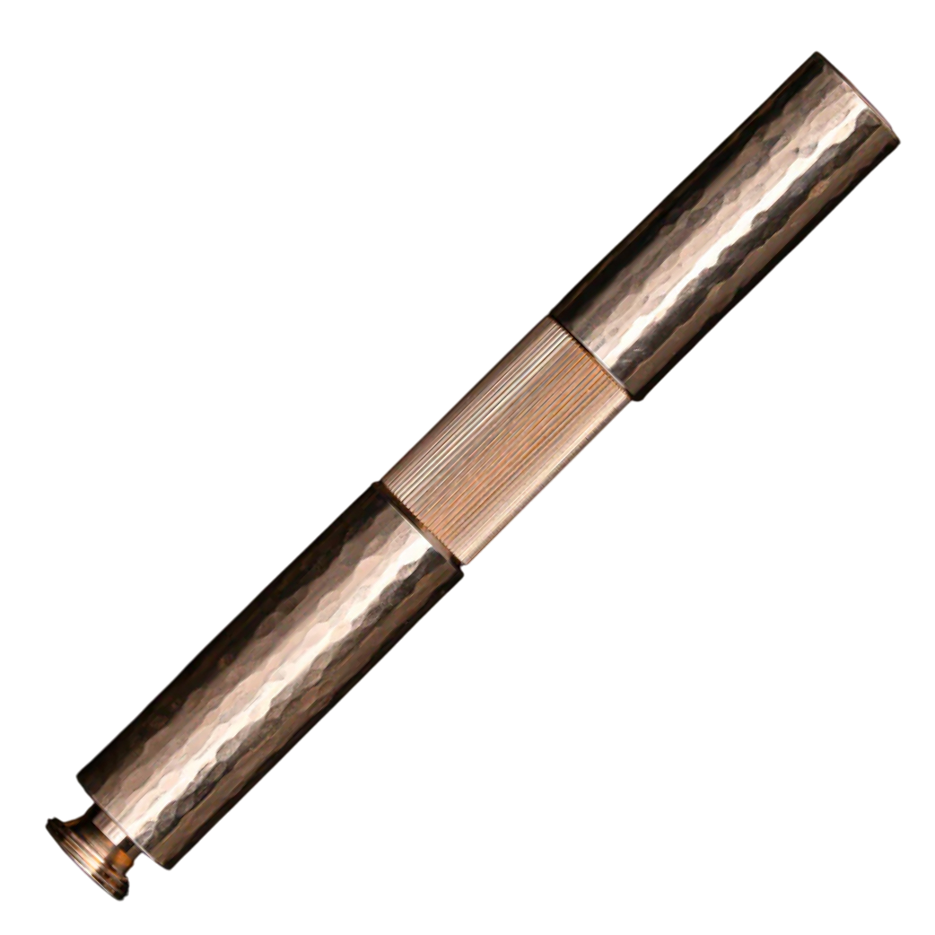 Pocketmaster Hammered Solid Rose Gold Limited Edition Fountain Pen