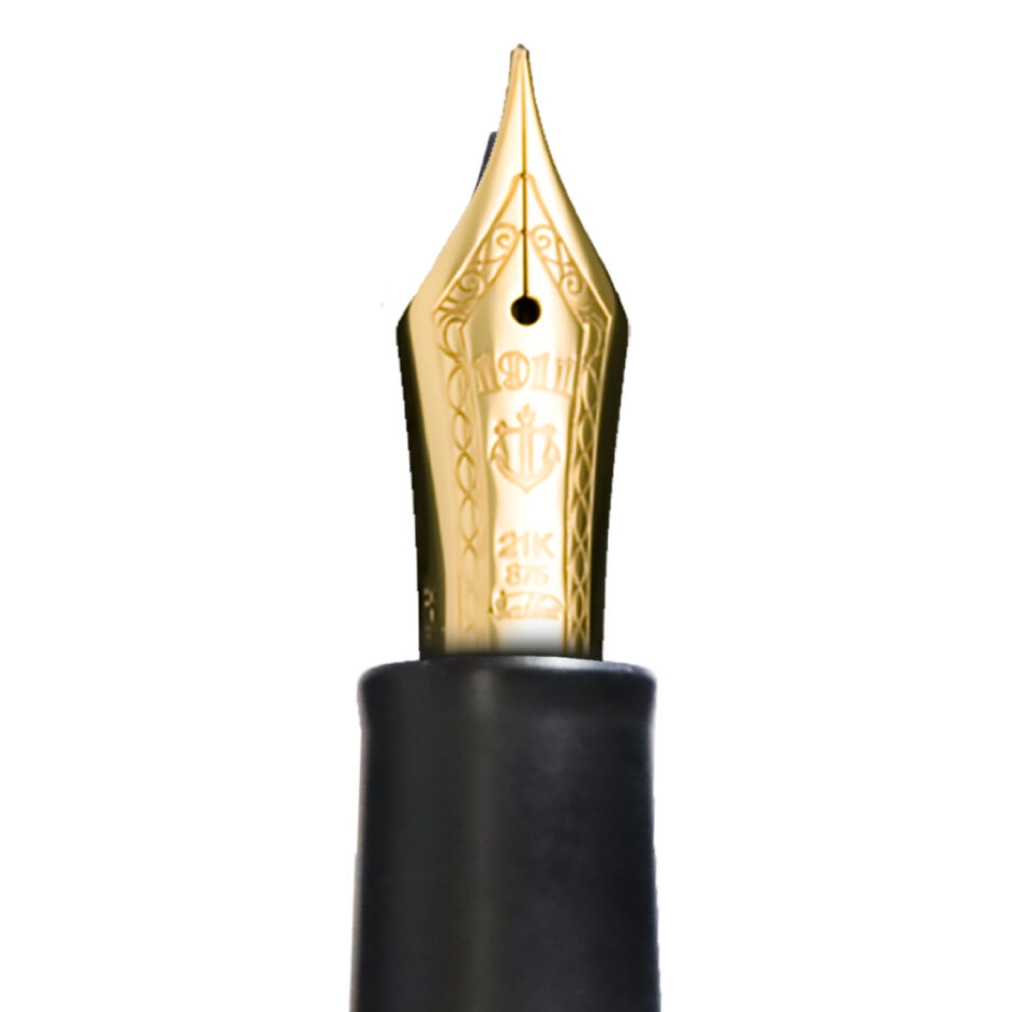 Ebonite Sculpture "Yakoh" Night Light Fountain Pen