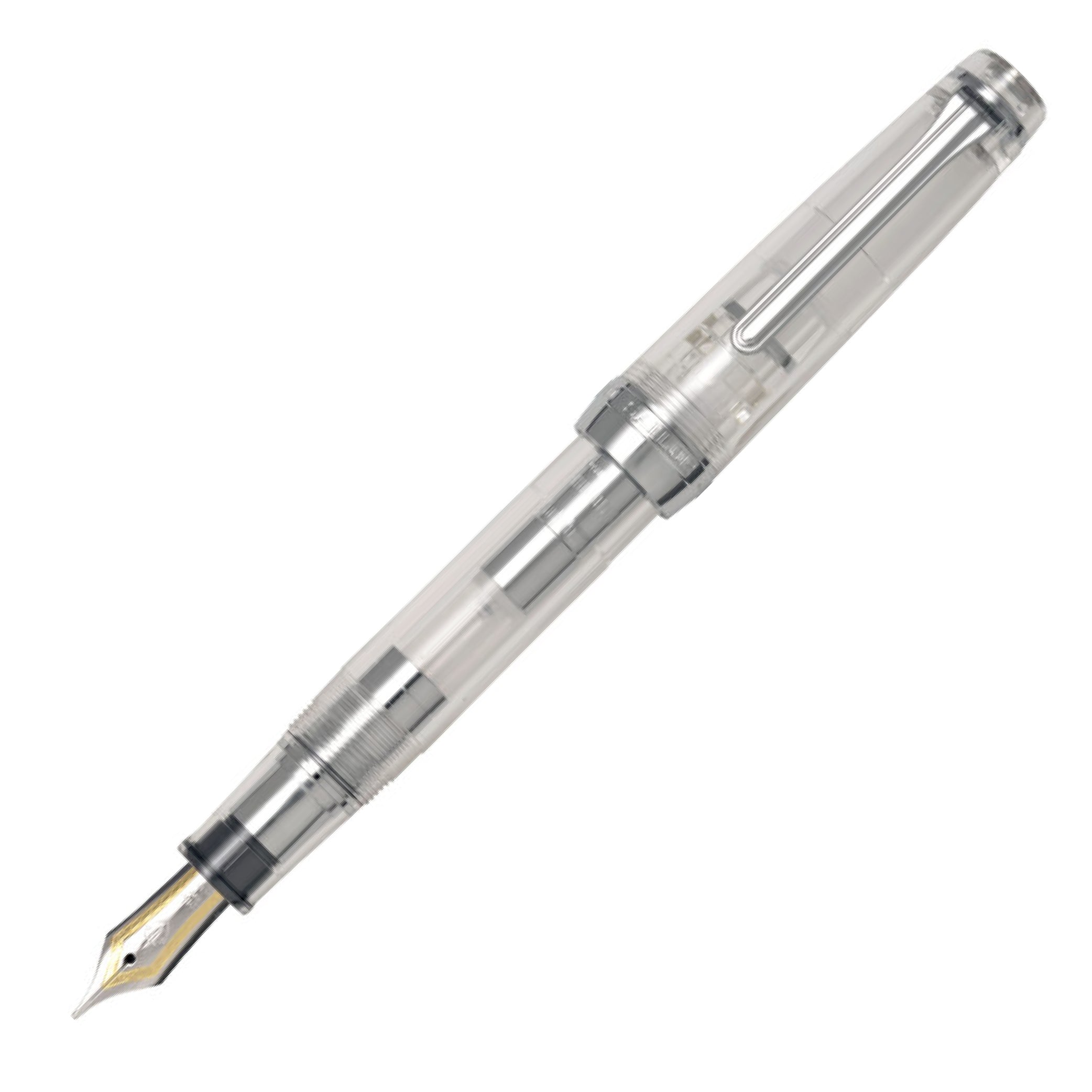 ProfessionalGear Demonstrator Silver Trim Fountain Pen