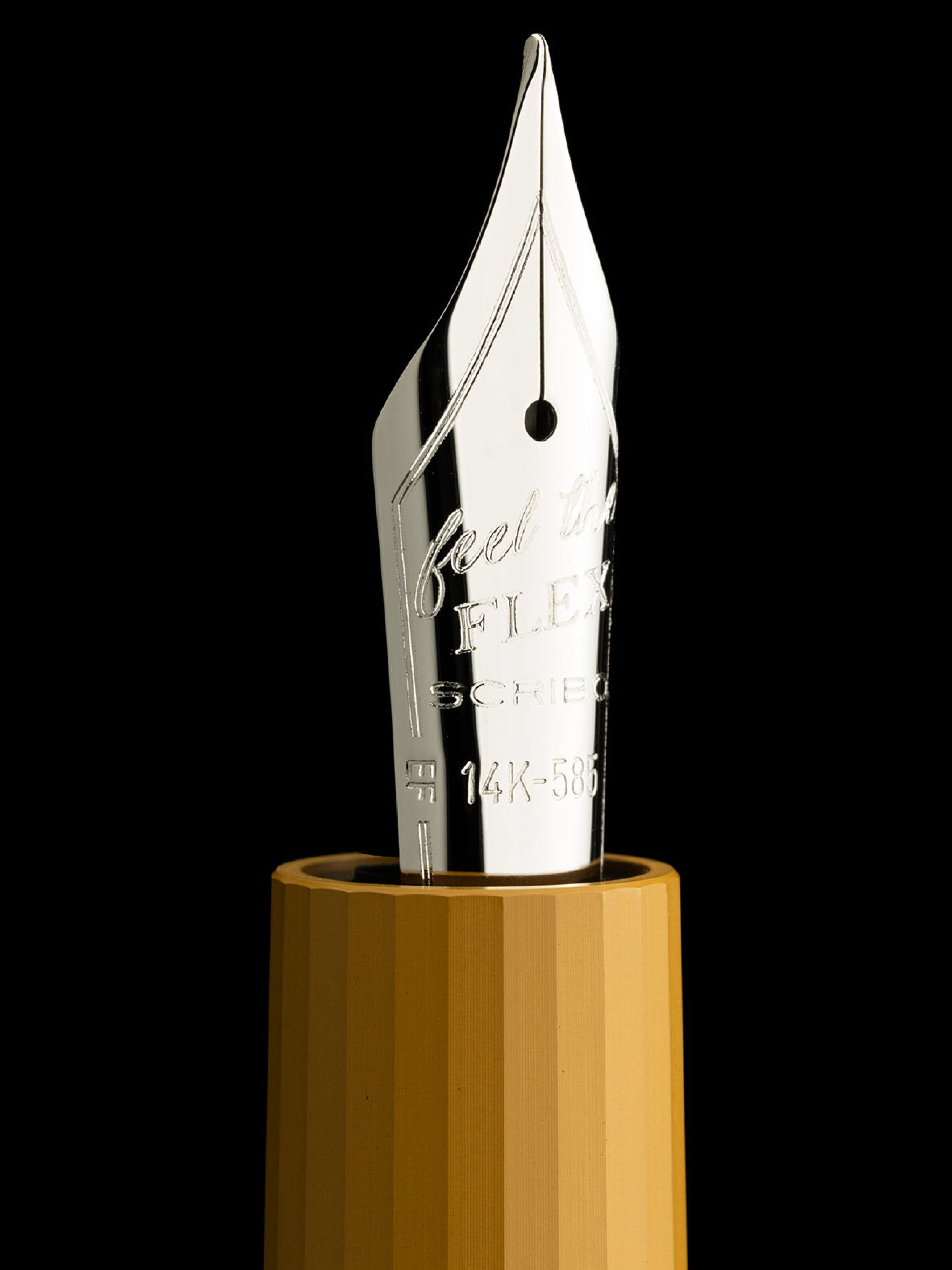 SCRIBO_Flow Forma Limited Edition Fountain Pen_News Page Nib Detail