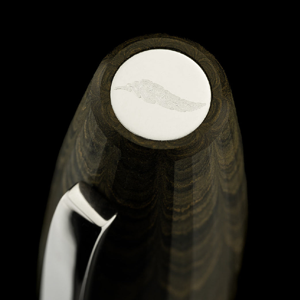 SCRIBO_Flow Memoria Limited Edition Fountain Pen_Cap Top Detail