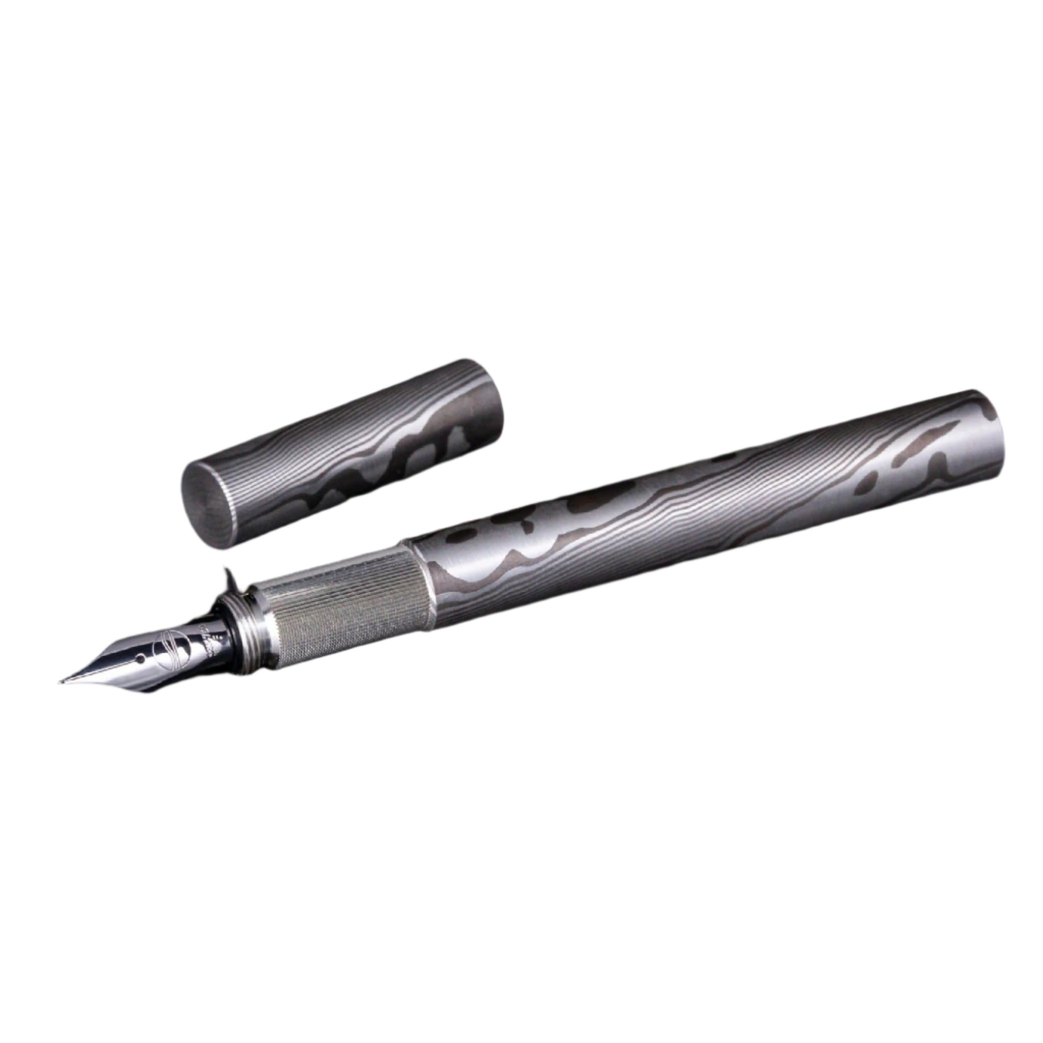 Shortcap Mokume Gane Fountain Pen