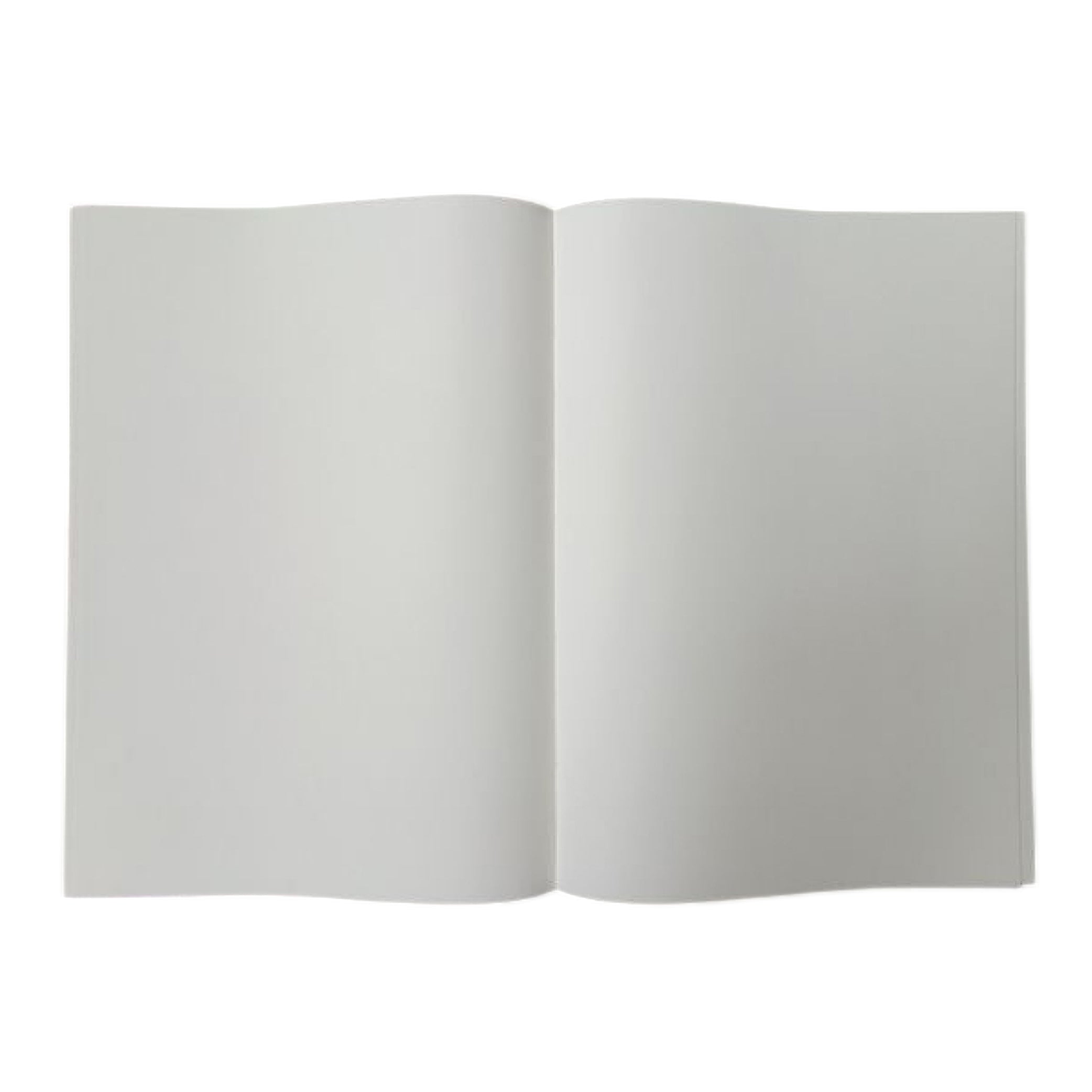 TOMOE RIVER_A5 Plain White Notebook_Paper Picture