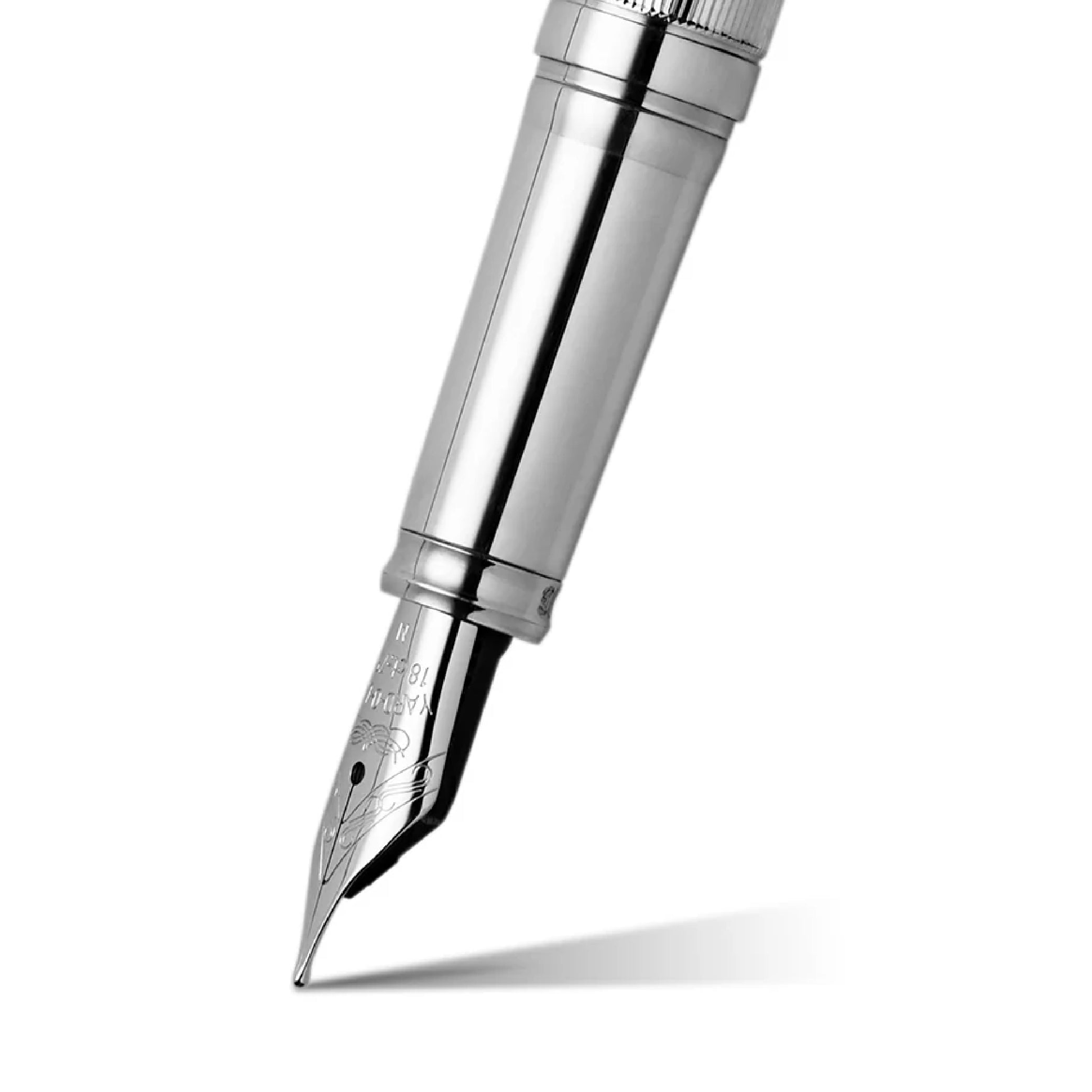 The Pinstripe 72 Sterling Silver Standard Fountain Pen