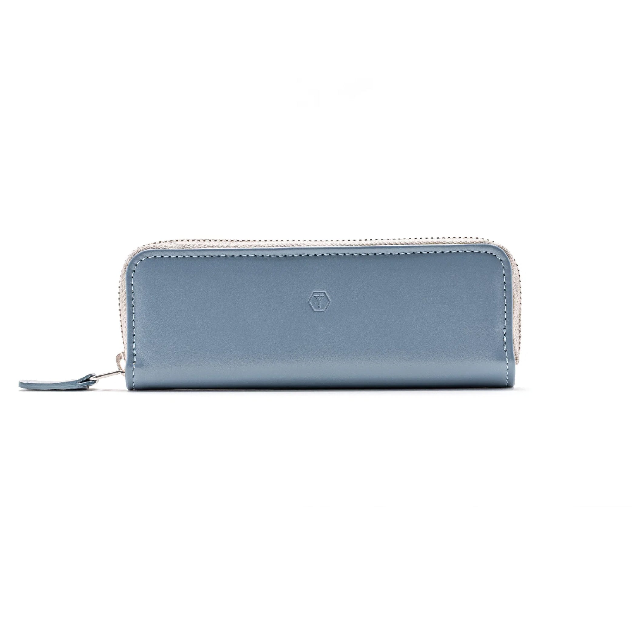 Sky Blue Zip Pencil Case