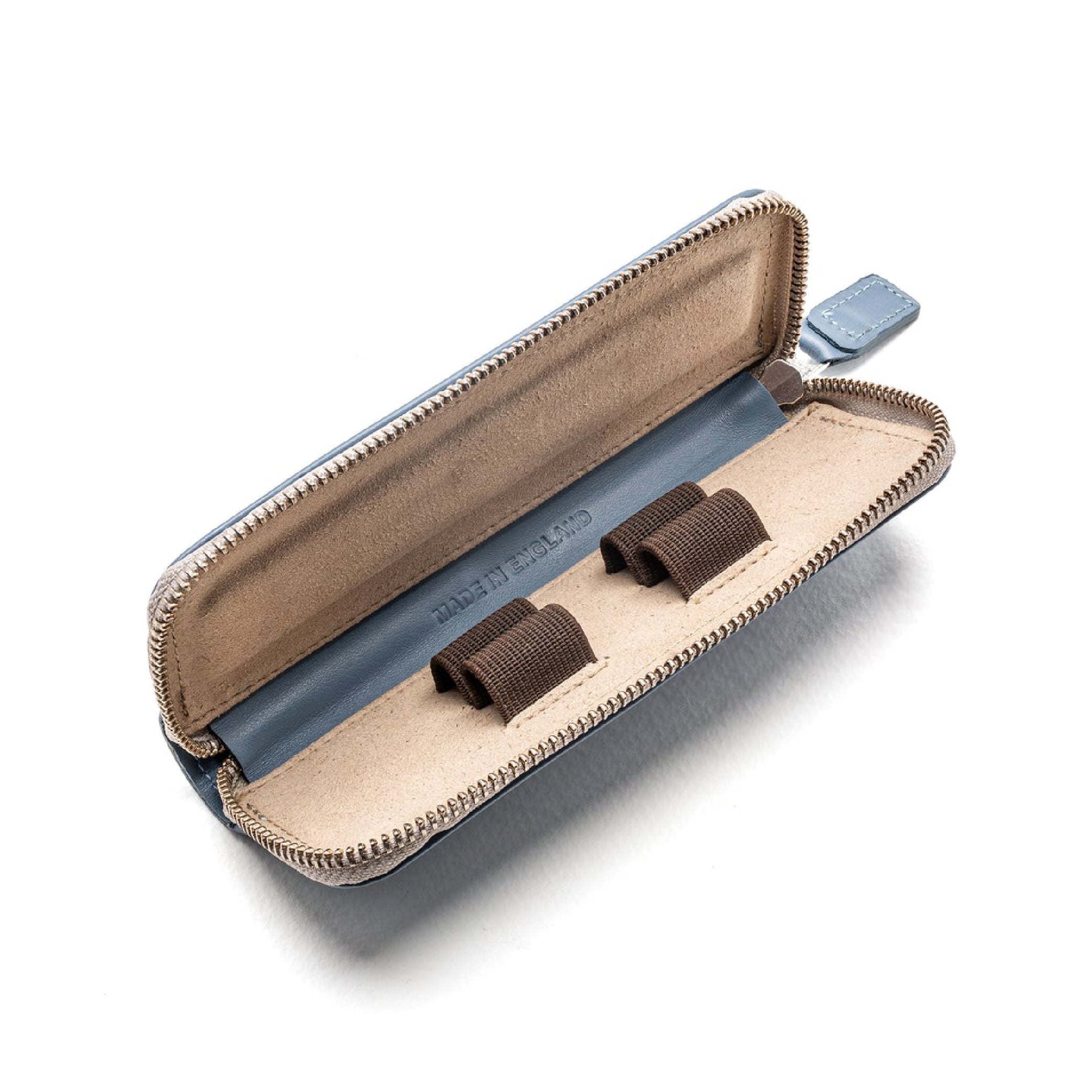 Sky Blue Zip Pencil Case