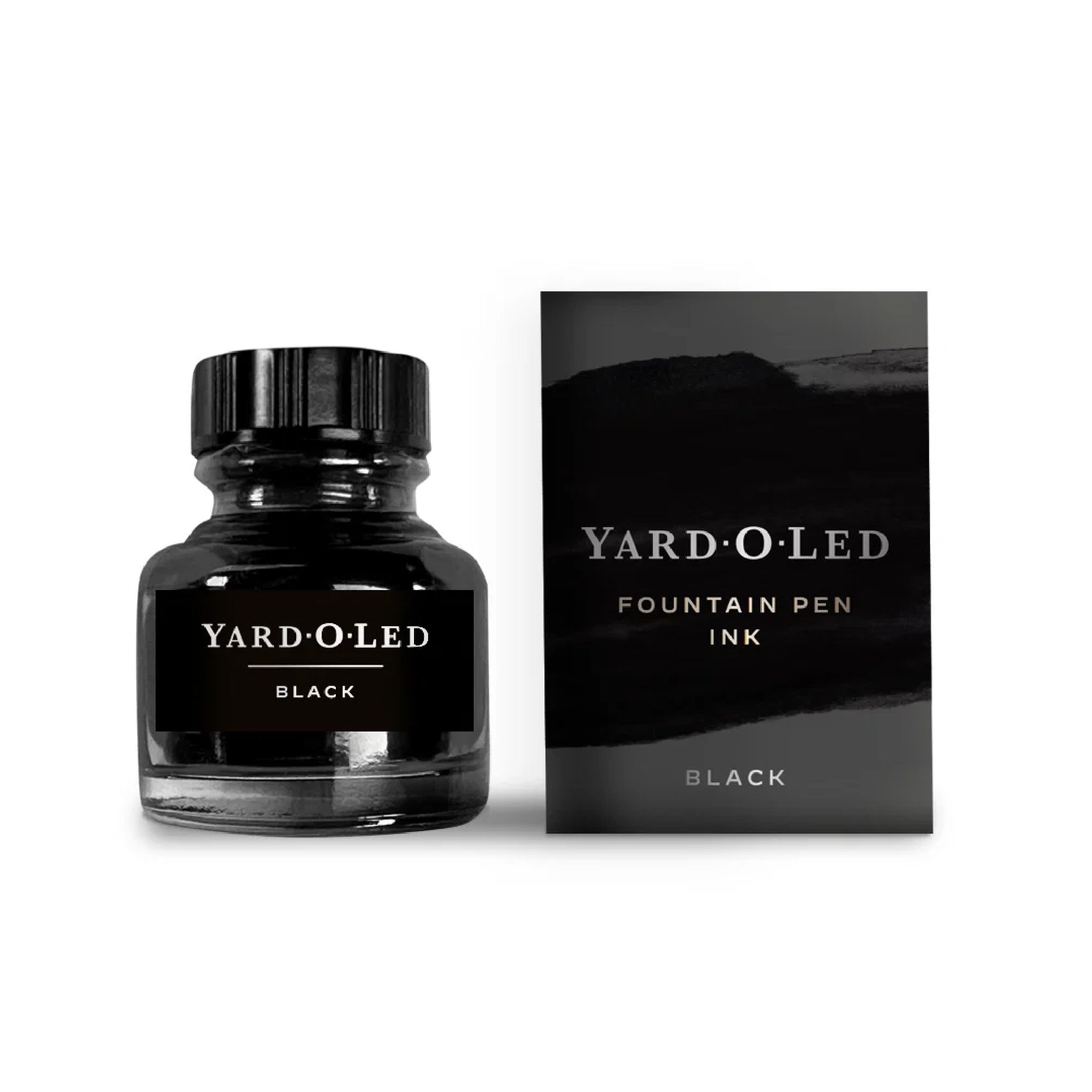 Jet Black Fountain Pen Ink 30ml