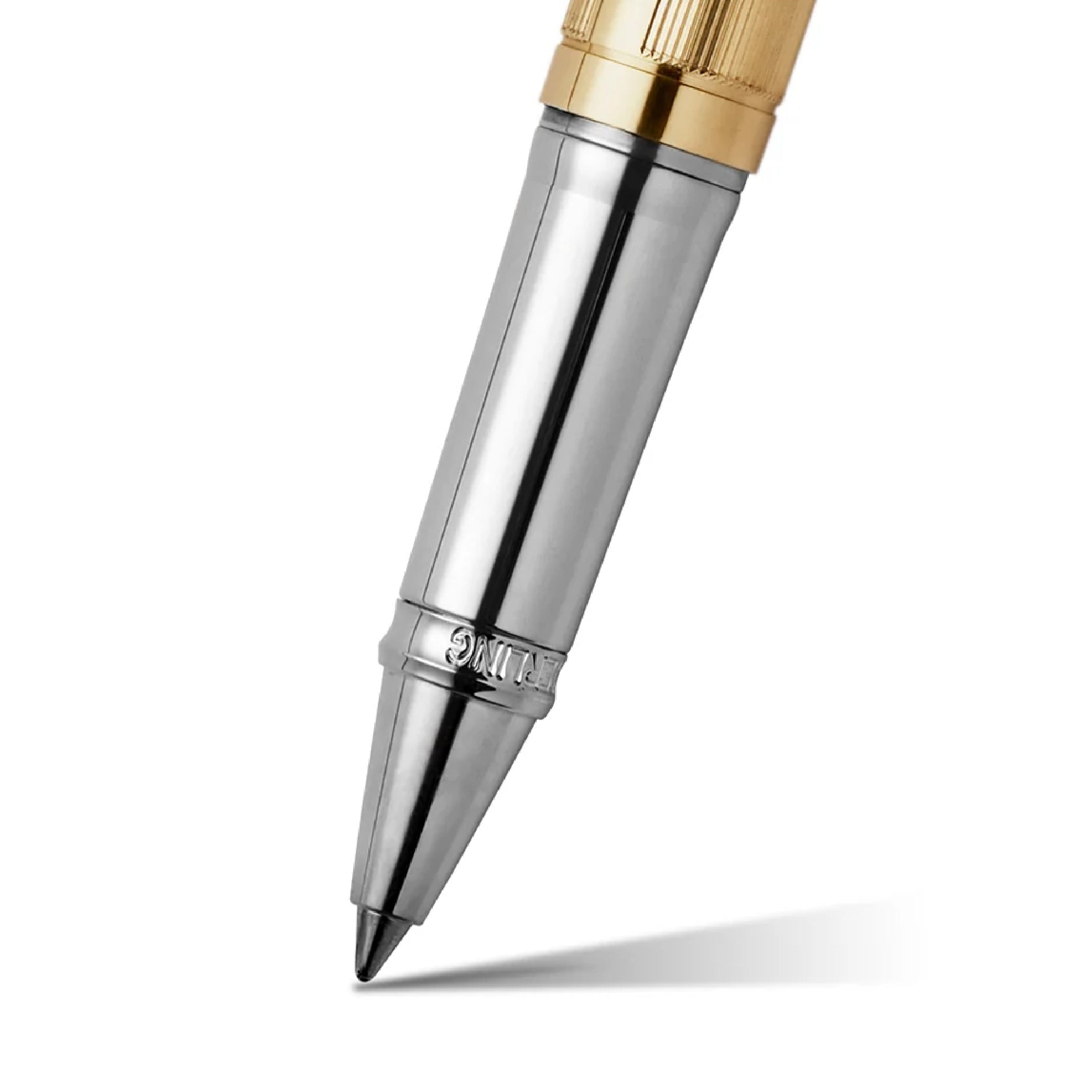 The Pinstripe 72 Gold Vermeil Standard Rollerball