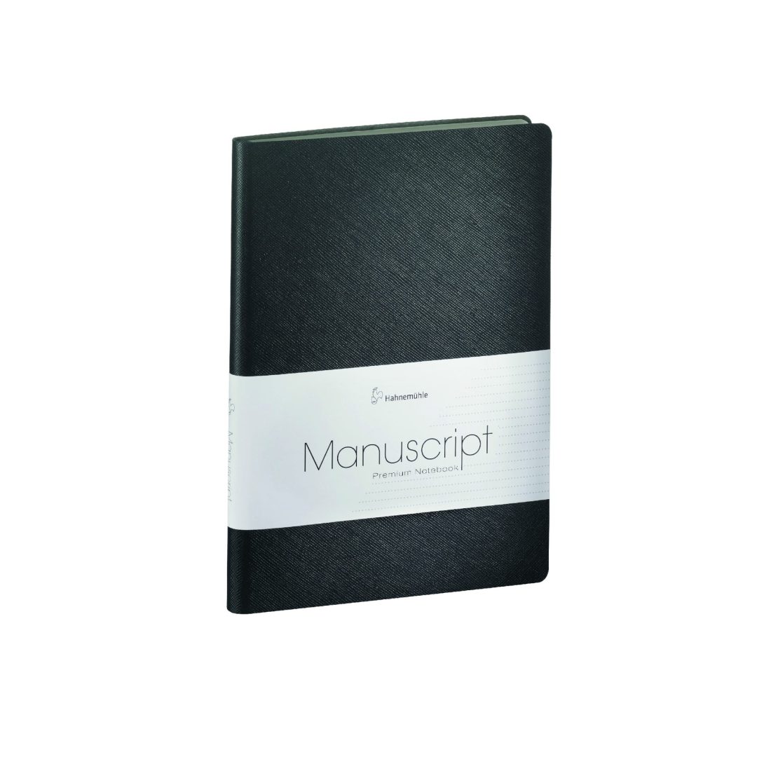 Black Manuscript Notebook