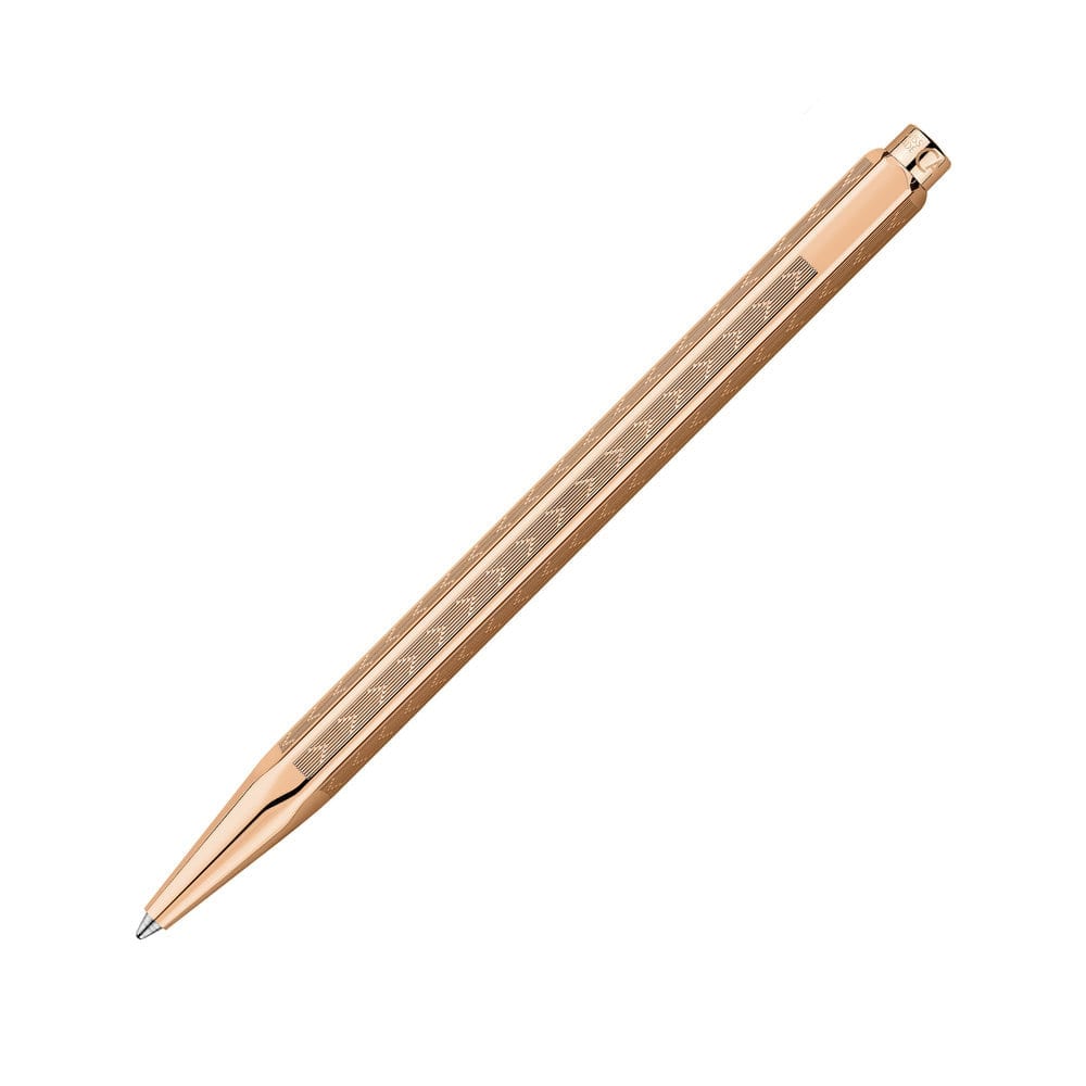Ecridor Chevron Rose-Gilded Ballpoint