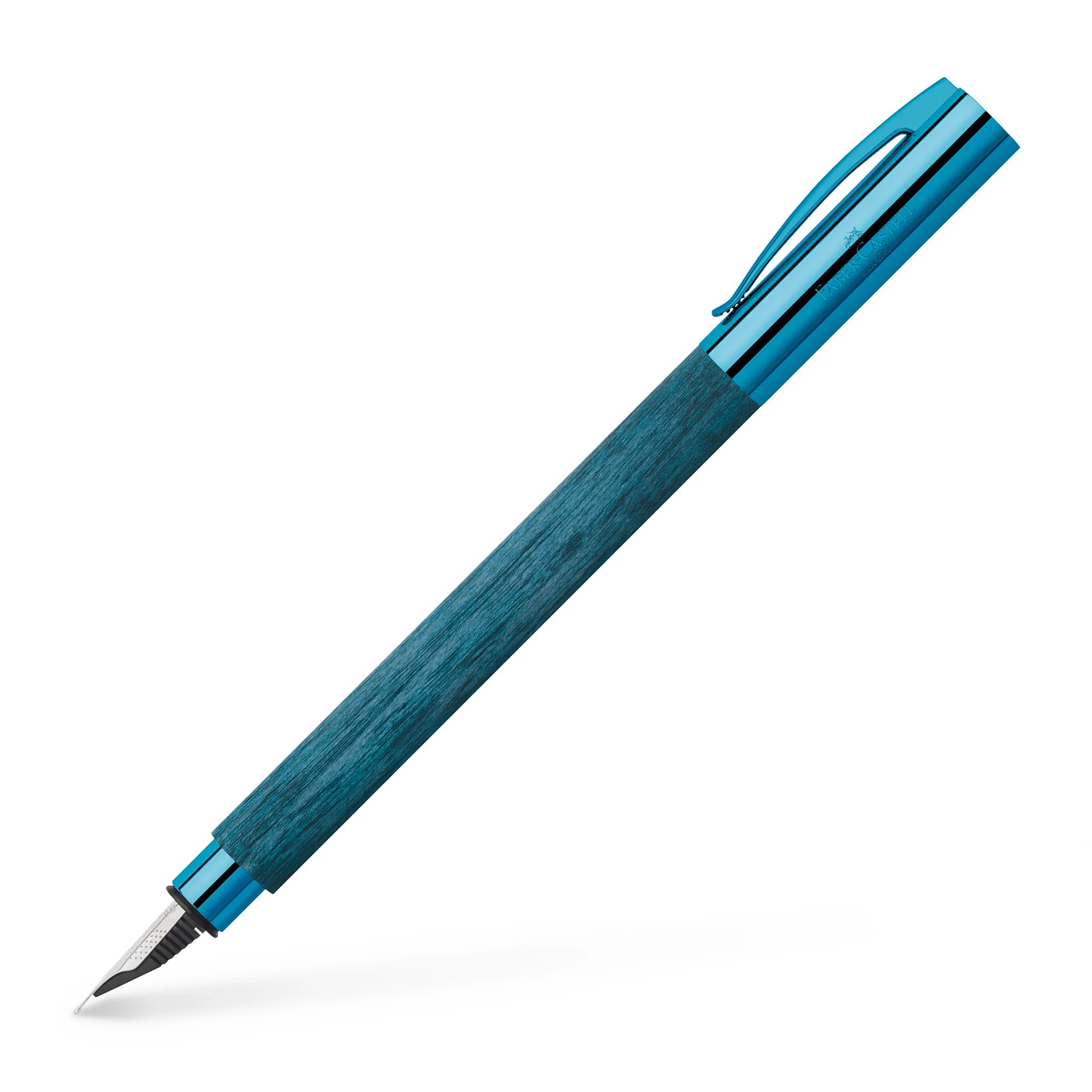Ambition Blue Wood Limited Edition Fountain Pen