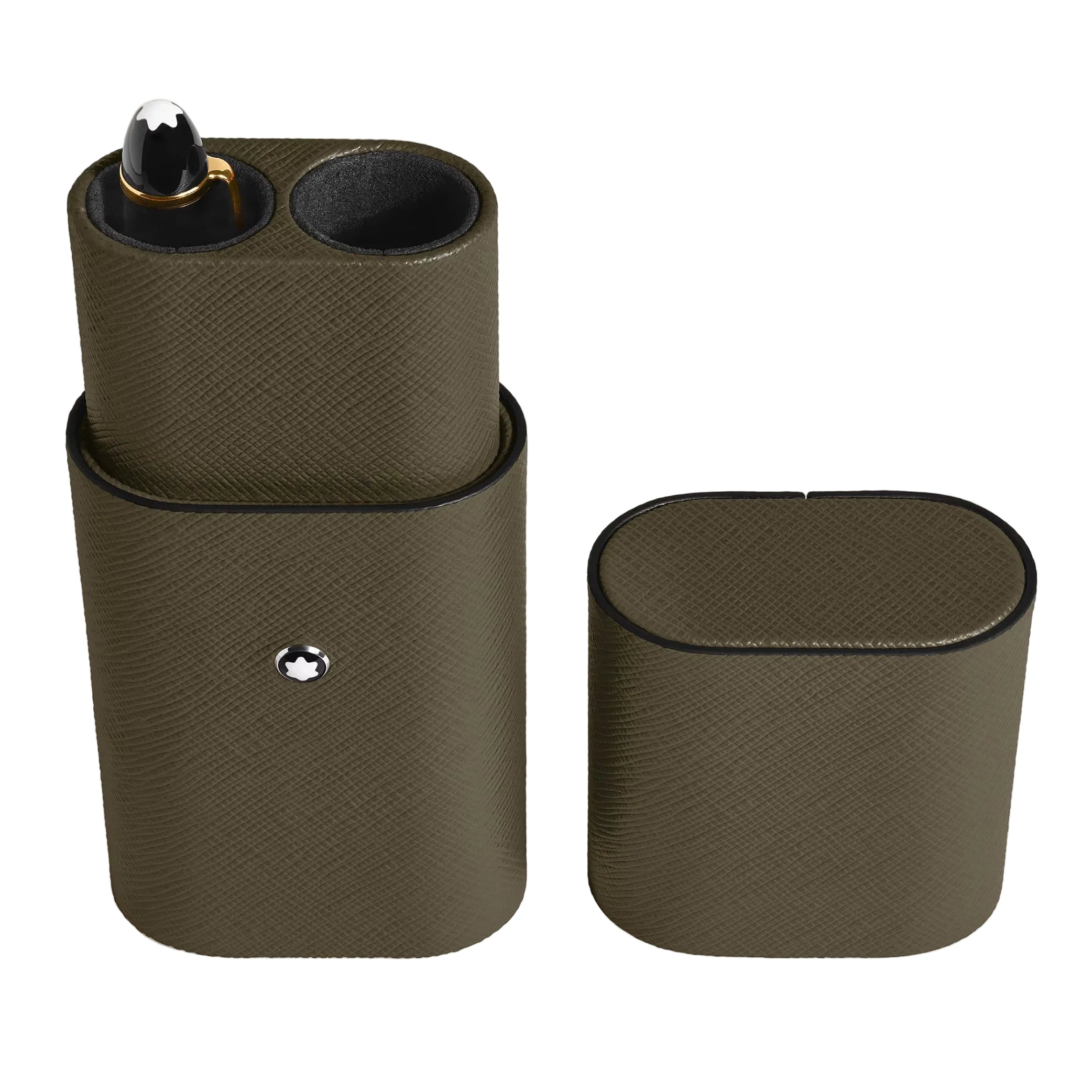 Sartorial 2 Pen Pouch Rigid Khaki