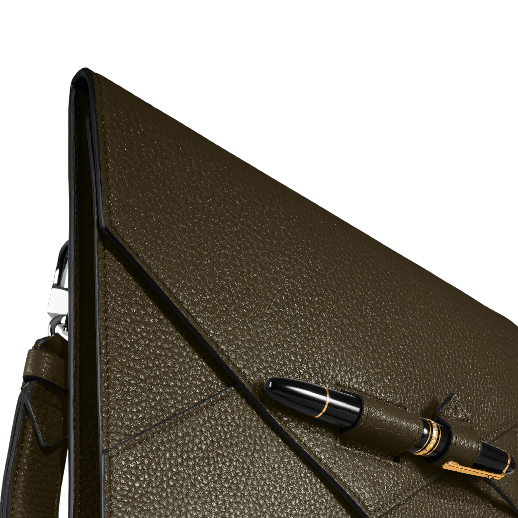 Envelope Medium Khaki Notes Holder