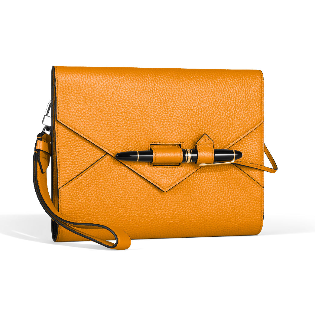 Envelope Medium Saffron Note Holder