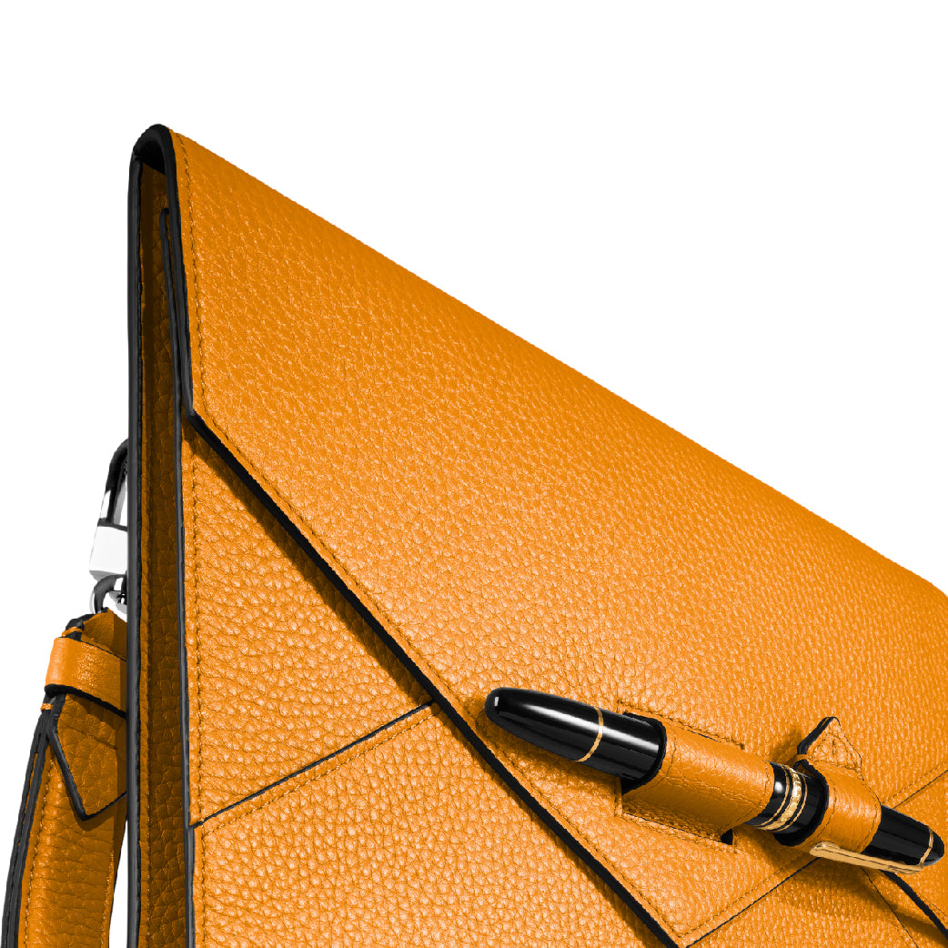 Envelope Medium Saffron Note Holder