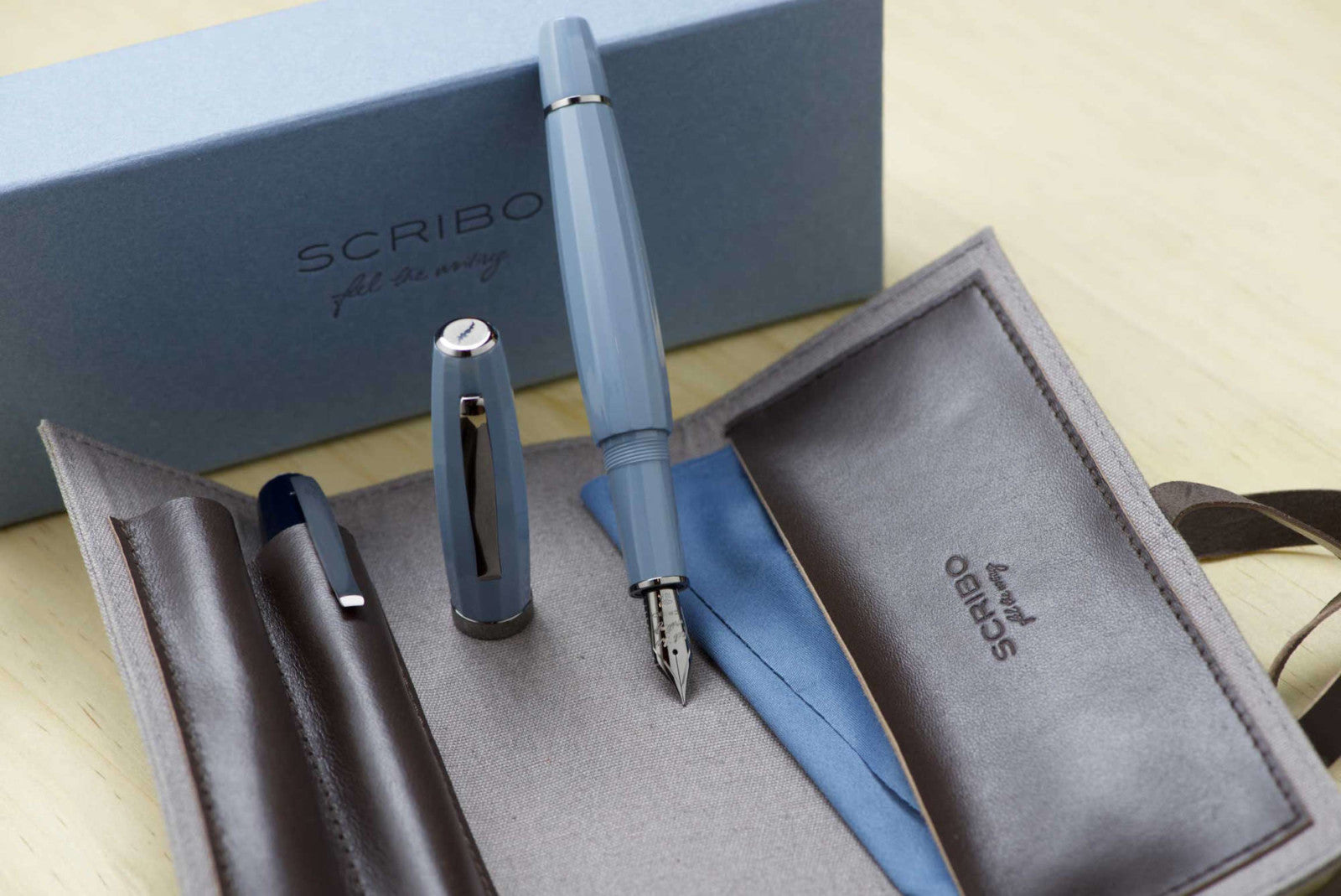 Feel Grey Blue Limited Edition Fountain Pen