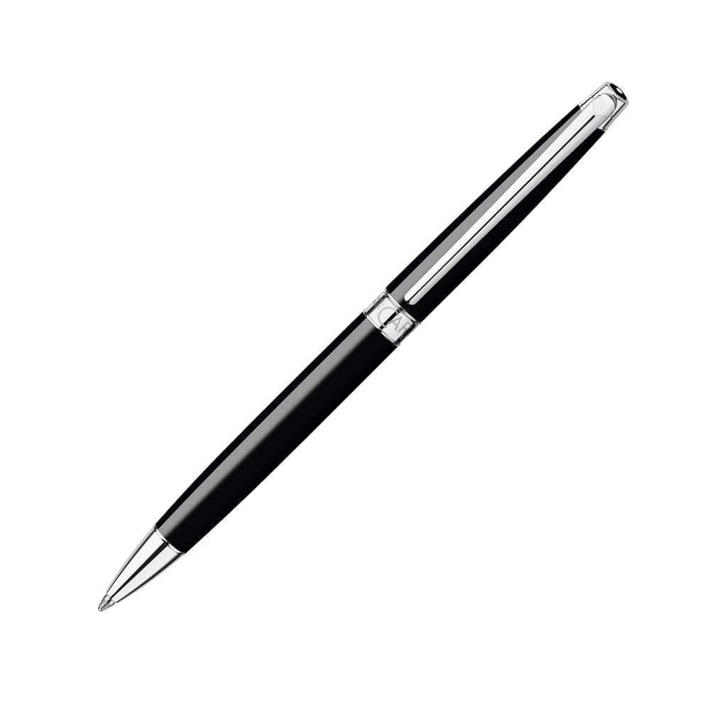 Leman Slim Ebony Black Ballpoint
