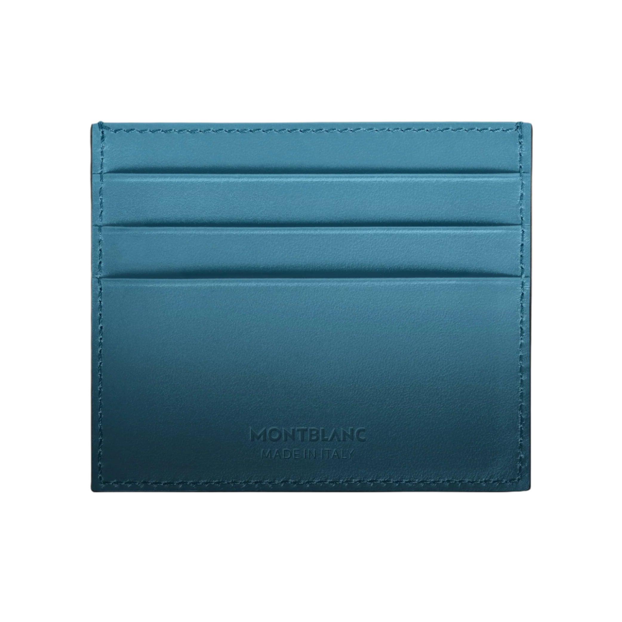 MONTBLANC Meisterstück Sfumato Smoky Blue Card Holder 6cc | Hand