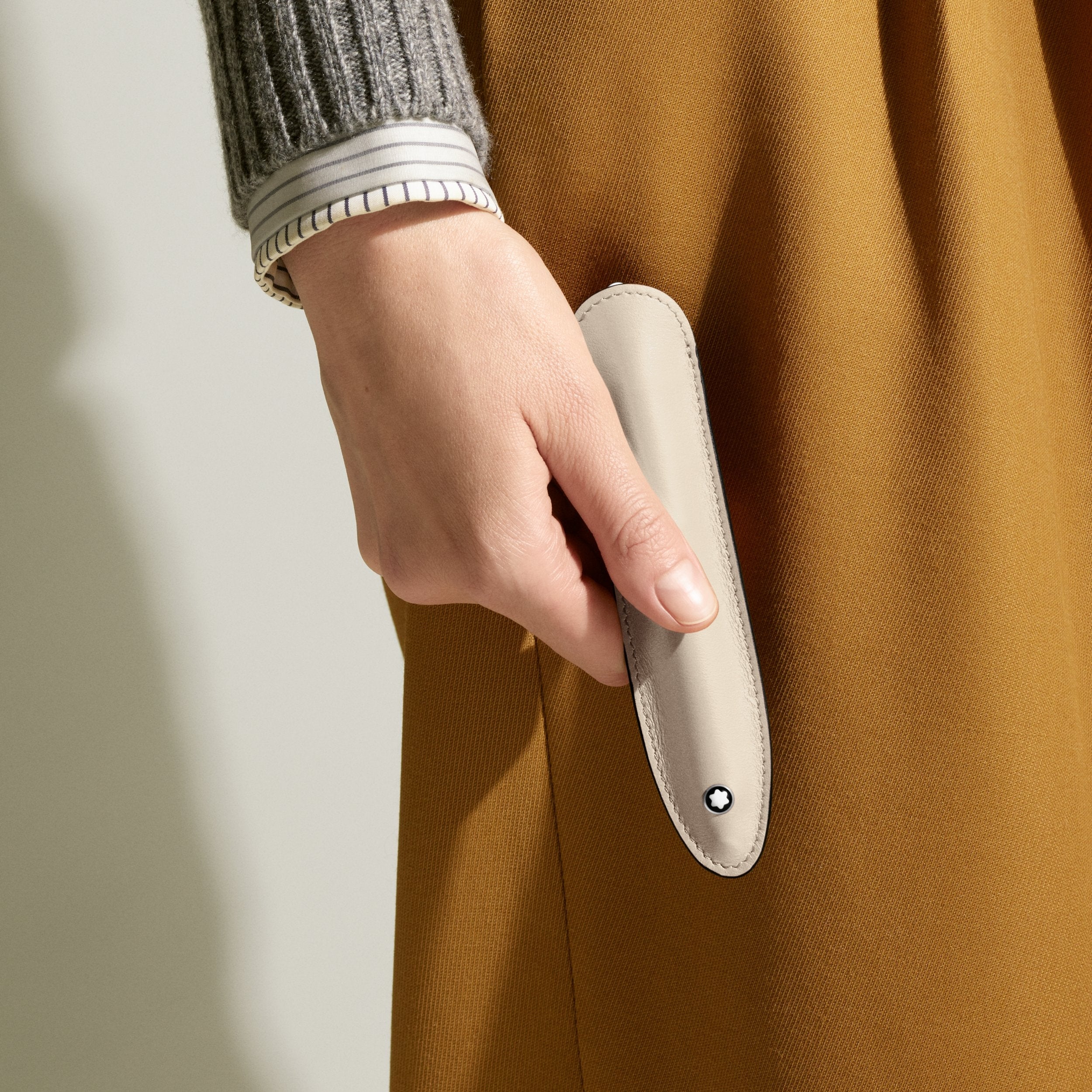Meisterstück 1 Pen Sleeve Cloudy Beige